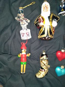 My grandma's vintage Christmas ornaments $50. Or make me an offer
