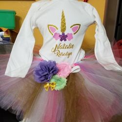 Custom Birthday Tutu Outfits