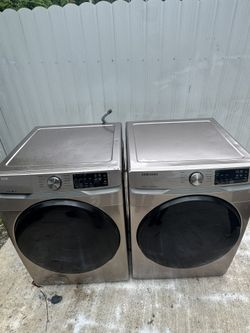 Lavadora Y Secadora Samsung Modernas