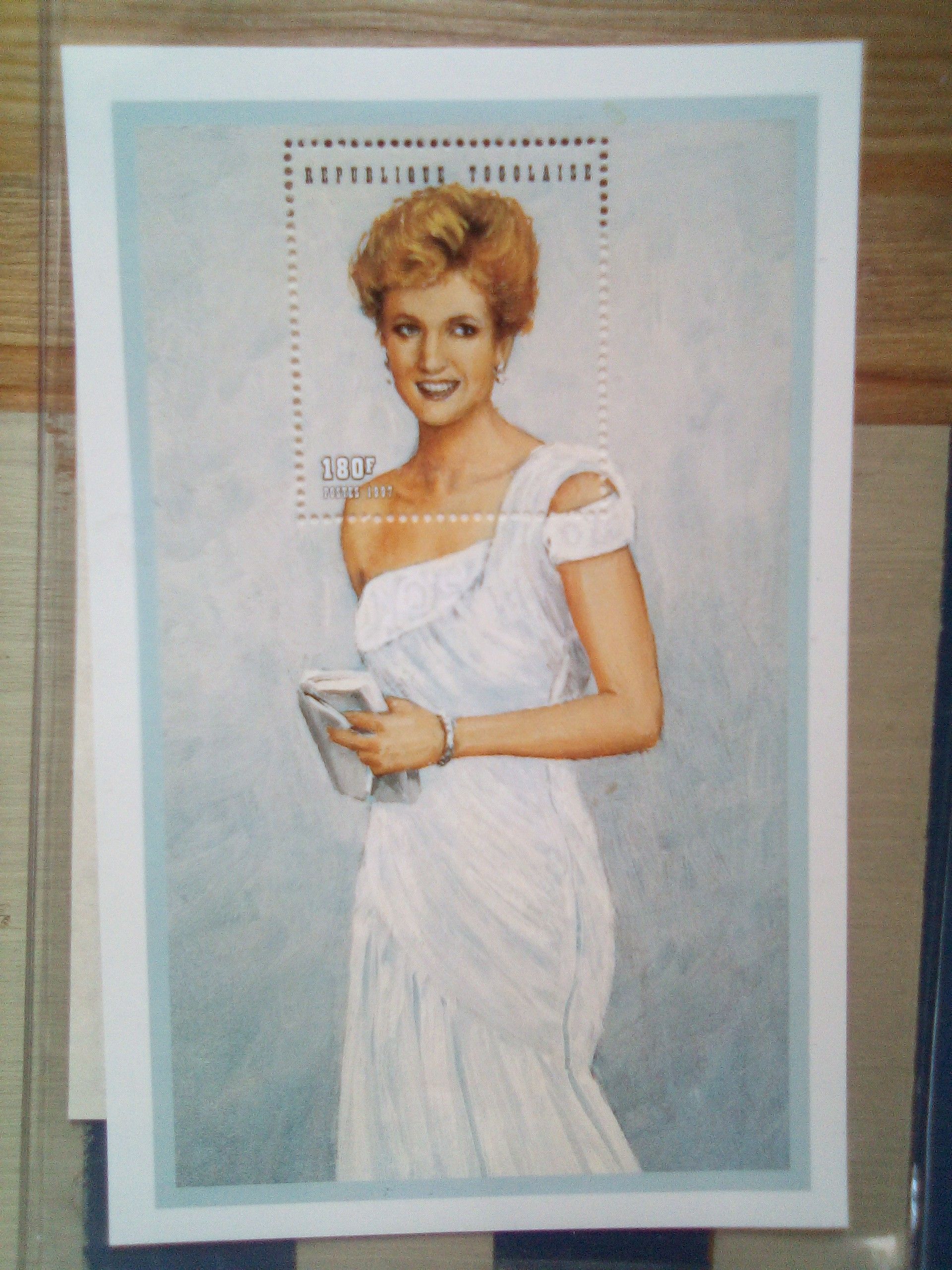 Princess Diana collectable stamps