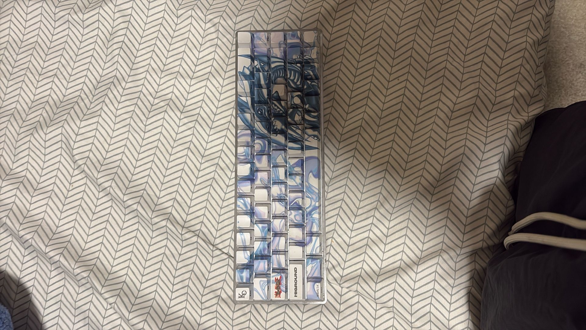 Limited Editon Blue Eyes White Dragon Highground Keyboard