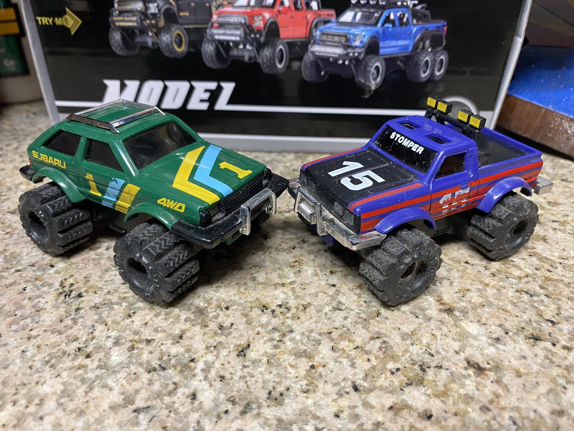 Obo (Old Stompers 4x4 (2) Datsun Truck , Subaru Car