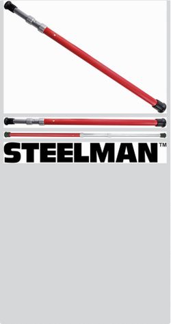 Steelman Extendable Hood Safety Prop, Supports Hood, Trunk, Lid, Hatchback During Strut Repair and Replacement, Extends from 26.25-61.25 Inches (30111
