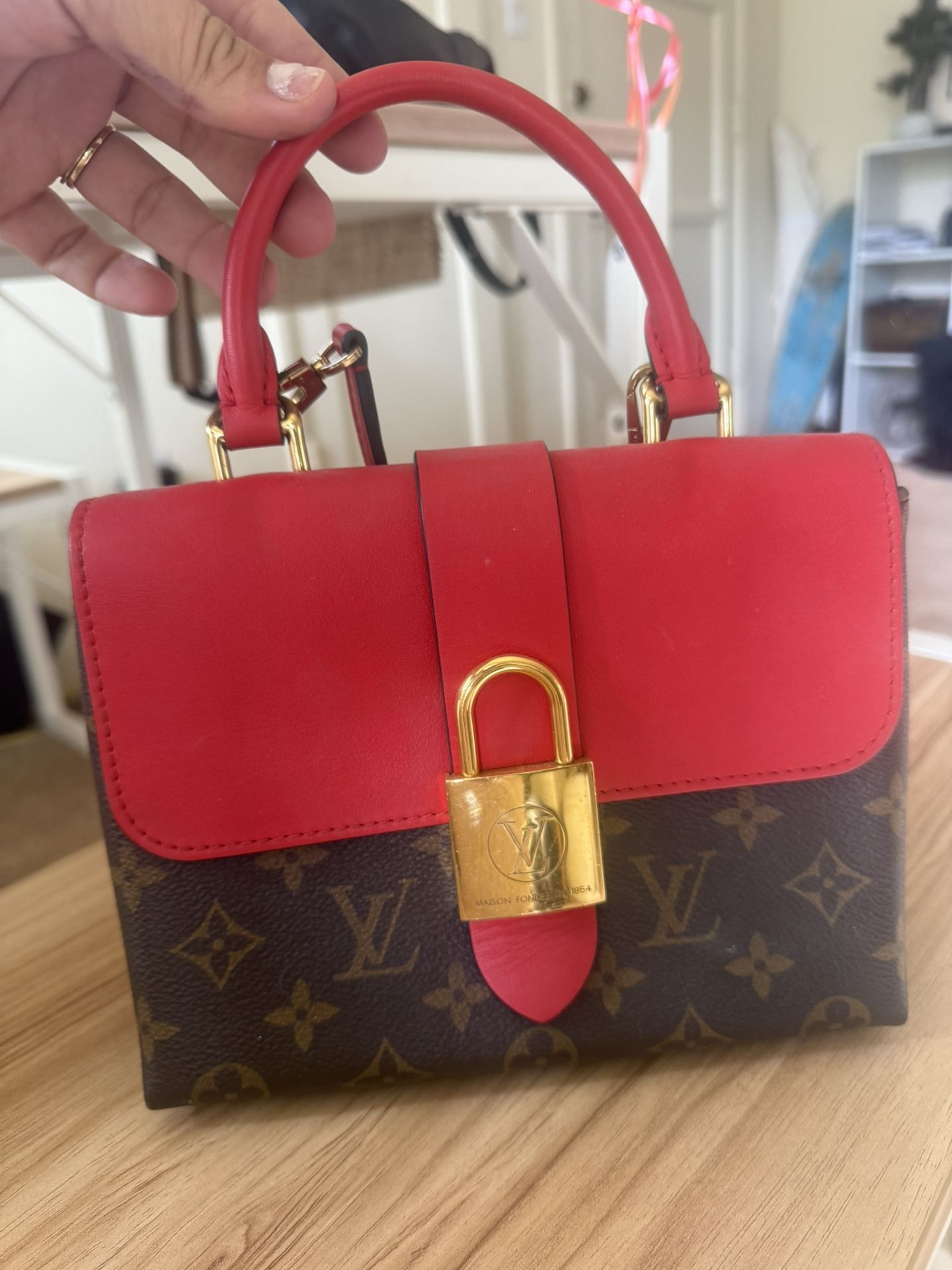 Louis Vuitton monogram Lock Purse