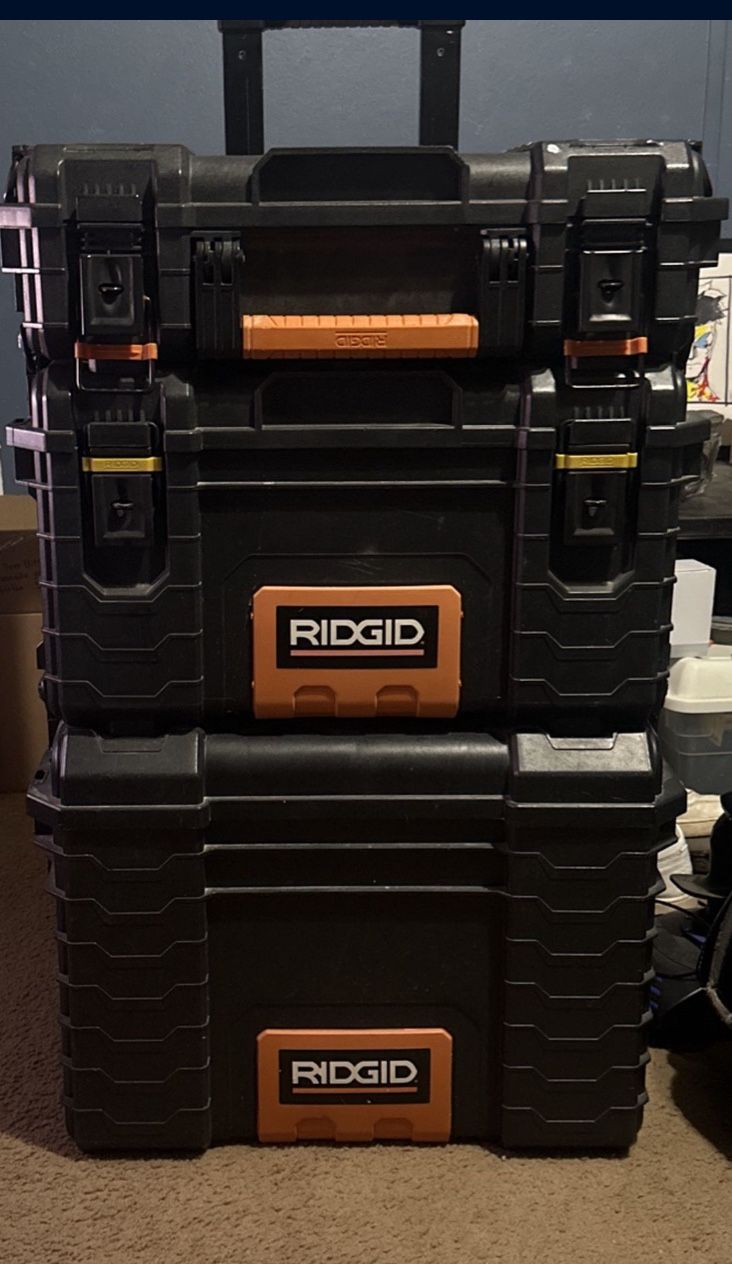 RIDGID Pro Gear Modular Tool Storage System (3-Piece)