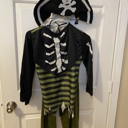 Halloween Costume Pírate Set Boys Sz S-M