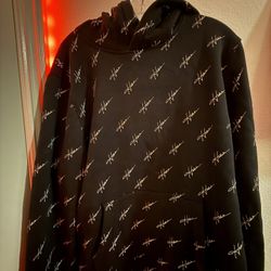 Hollister Cursive Design Hoodie