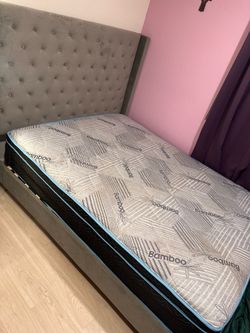 Queen bed w/mattress