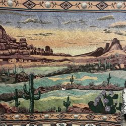 Southwest Wall Hanging Or Throw