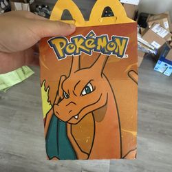McDonald’s Charizard Happy Meal Box
