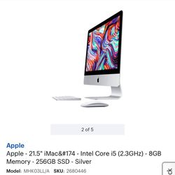 Apple IMac 21.5” intel core