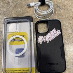 Otterbox Symmetry MagSafe case Bundle for iPhone 12 or 12 PRO
