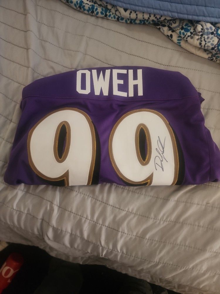 Oweh Autographed Jersey Replica