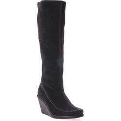 AEROSOLES TALL LEATHER BOOT, SIZE 5.5