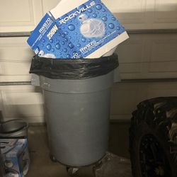 50 Gal Trash With Wheels 