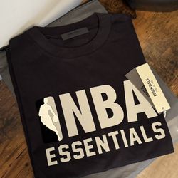 Essentials NBA Black Tee
