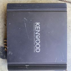 kenwood kac-642 Car Amplifier