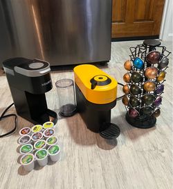 Keurig and Nespresso coffee makers