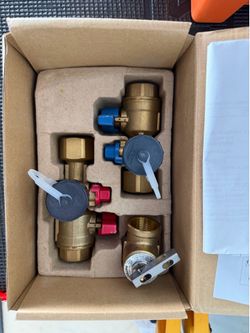 Rinnai isolation valves for water heater