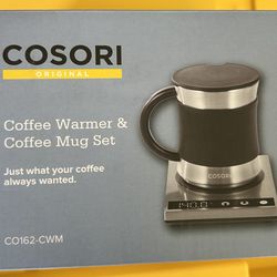 Coffee Warmer & Mug Set