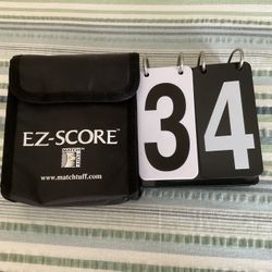 Match Tuff EZ-Score portable Score Keeper TENNIS