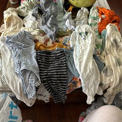 Bag Of Baby Clothes 3-6 Months 