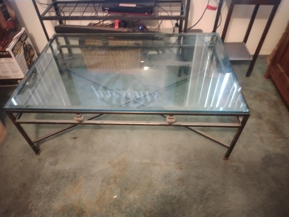 Glass Table. 