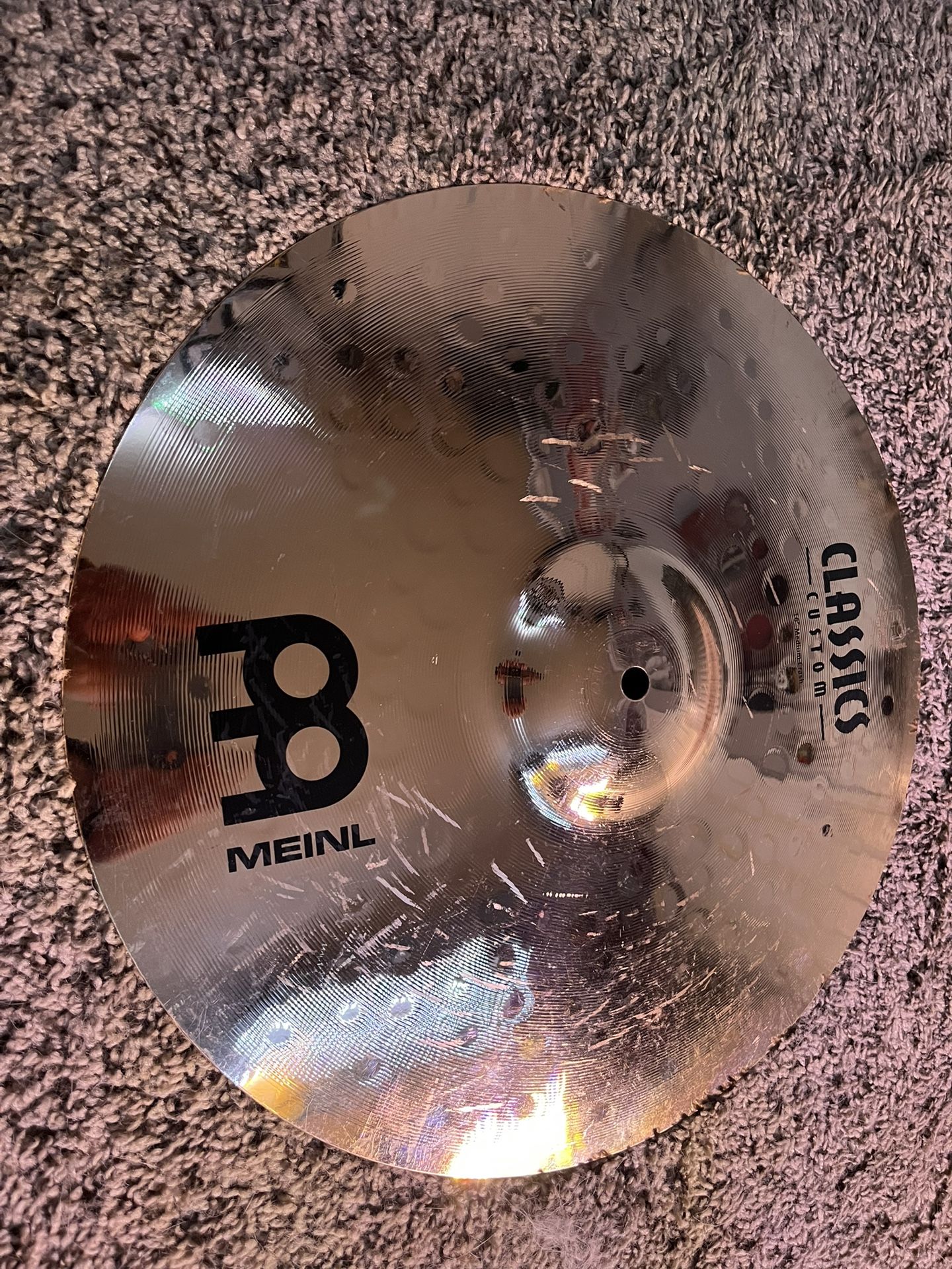 Meinl 16" Medium Crash Cymbal - Classics Custom Brilliant