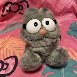 Gray Garfield Cat Plush