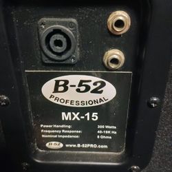Profesional Speaker B-52 