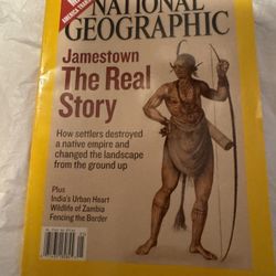 NATIONAL GEOGRAPHIC MAGAZINE: "JAMESTOWN - REAL STORY," May 2007