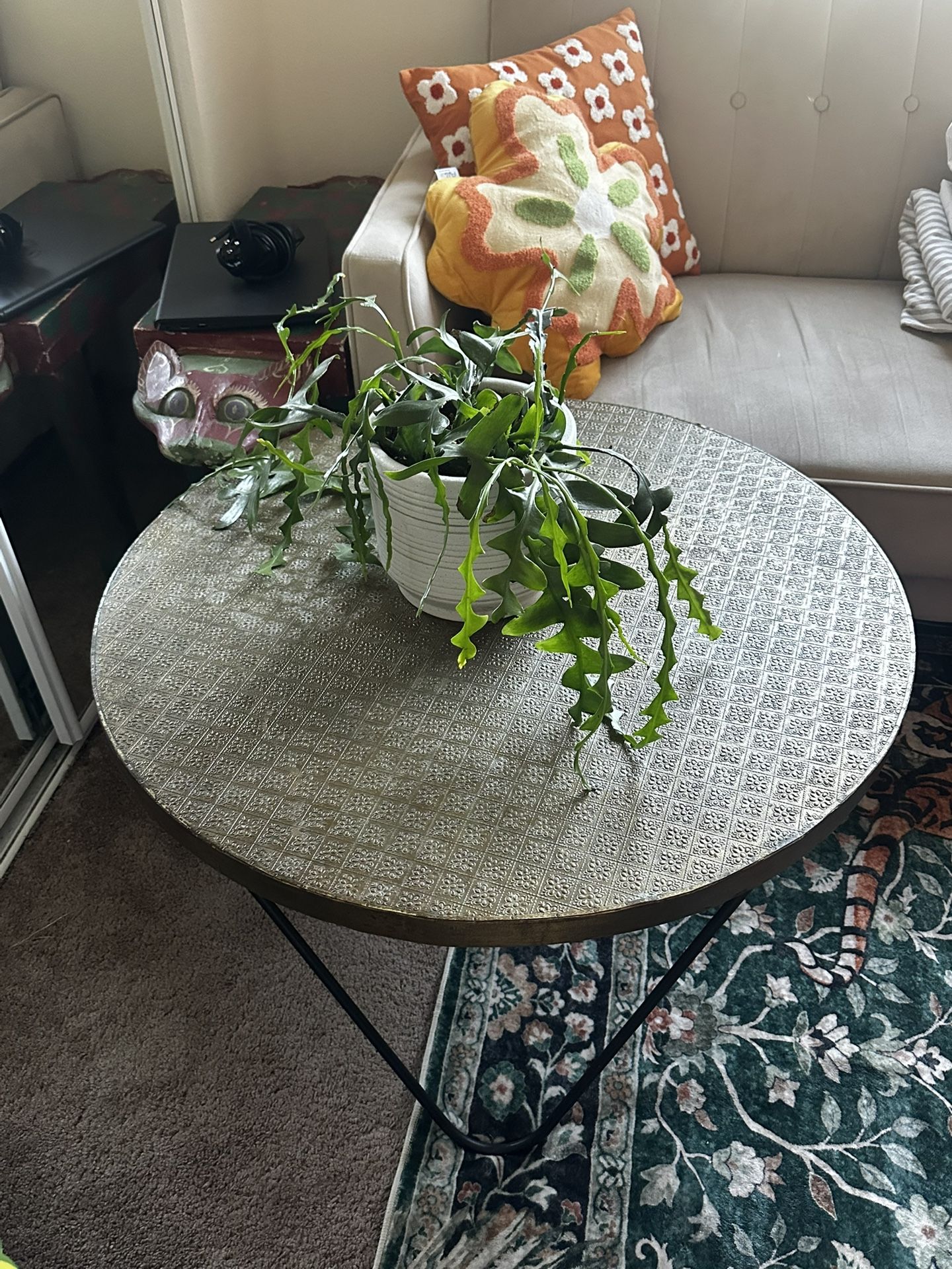 Tinned Copper Coffee Table