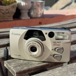 Vintage Canon Sure Shot 85 Zoom - 35mm Film Camera 