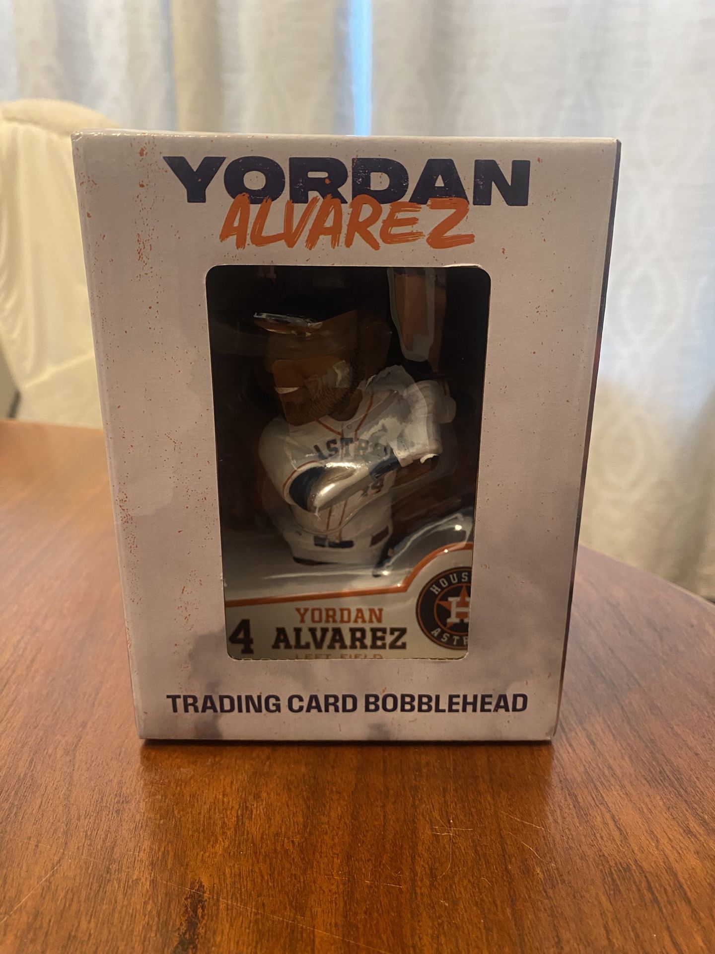 Houston Astros Yordan Alvarez Trading Card Bobblehead