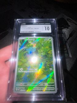 Pokemon 151 Bulbasaur IR CGC 10