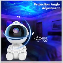 Astronaut Galaxy Star Projector Night Light