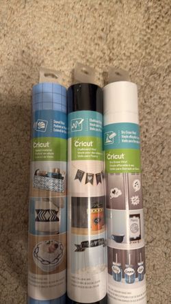 Cricut Vinyl Rolls Bundle – Set of 3
