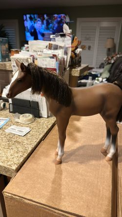 12 Inch Brown Horse