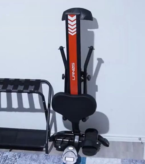 Lanos Hydraulic Rowing Machine, tummy trimmer, Full Body Workout, Adjustable Resistance