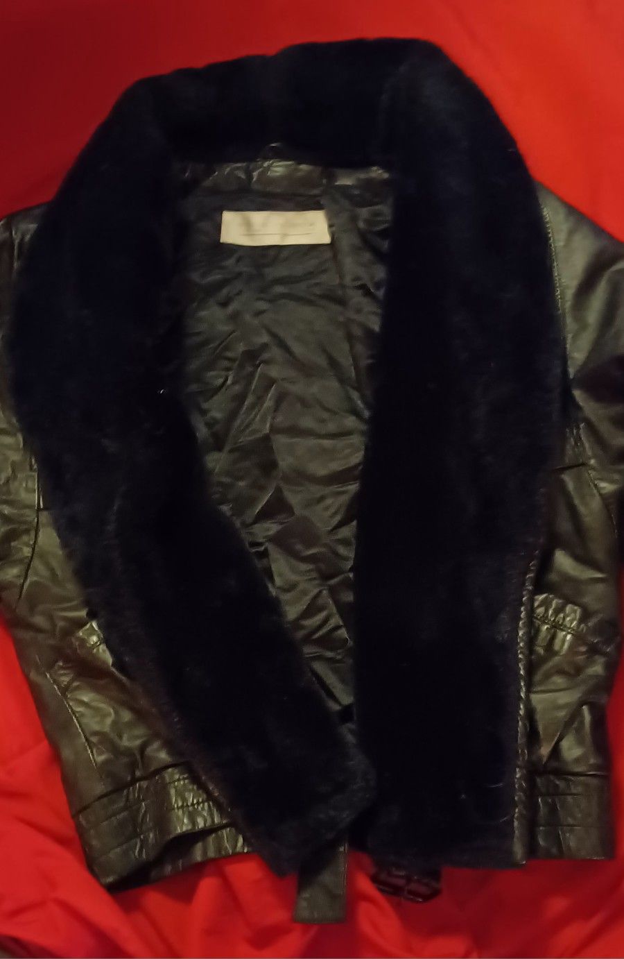 Leather Bomber Designer Jacket