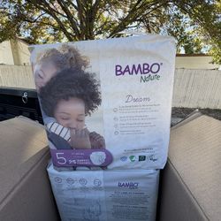 Bambo Size 5 Diapers 150ct