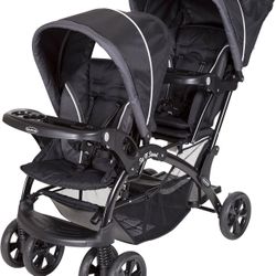 Baby Trend Sit N' Stand Double Stroller, Onyx (retail Value 200$)