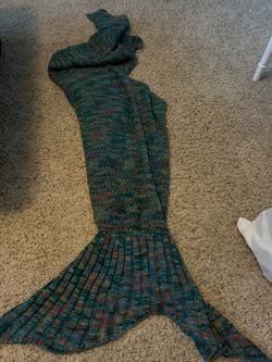Mermaid Afghan Blanket 