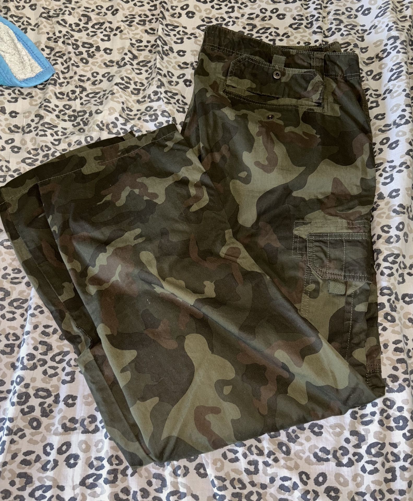 Jacomo Camo Cargo Pants W40 L32