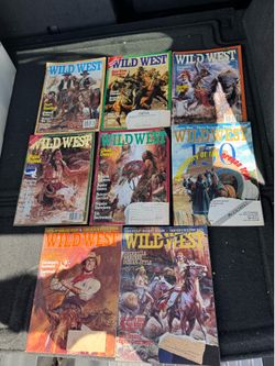 Vintage Wild West Magazine Lot of 8 (1(contact info removed)) Oregon Trail 150th Anniversary