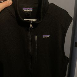 Patagonia Fleece Vest Mens Sz XXL Black