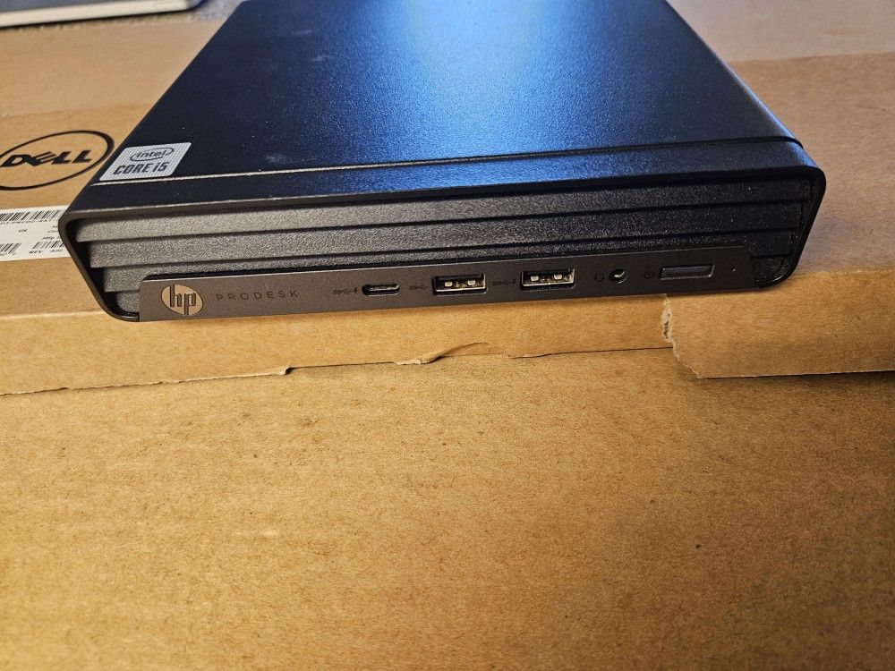 Hp Elitedesk Mini Desktop G6 800 i5 32gb Ram 512gb SSD Drive