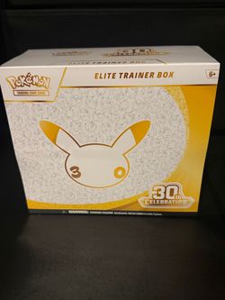 Pokemon 30th celebration elite trainer box