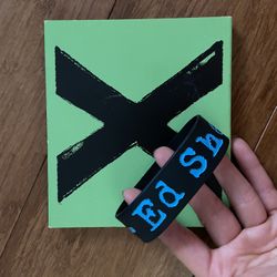 Ed Sheeran CD + Wristband