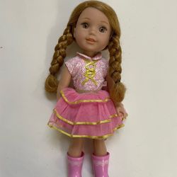 American Girl Wellie Wisher Doll W Outfit And Boots